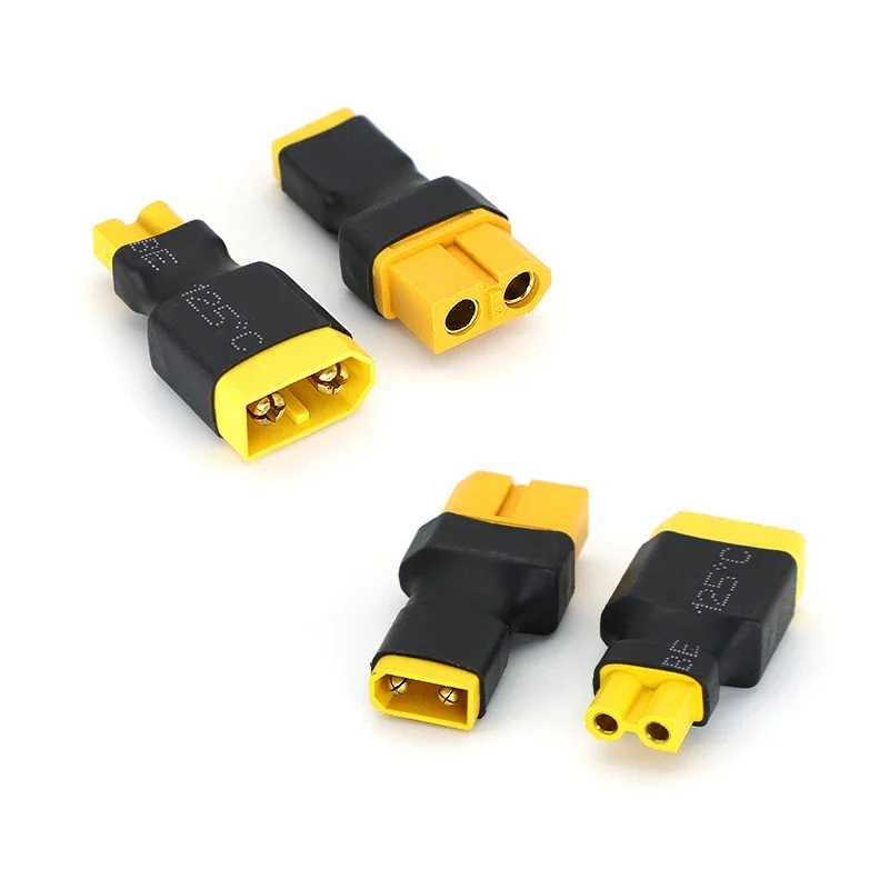 1PCS XT60 to XT30 Connector Adapter Male/Female Plug XT30 to XT60 Silicone Wire 10CM Cable for RC FPV Quadcopter Drone Parts