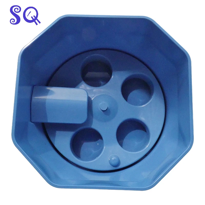 45mm Blue Motor Hopper 12V Square/Round Hopper 60-80mm 90-120mm Electric Feeder for Arcade Vending Machine