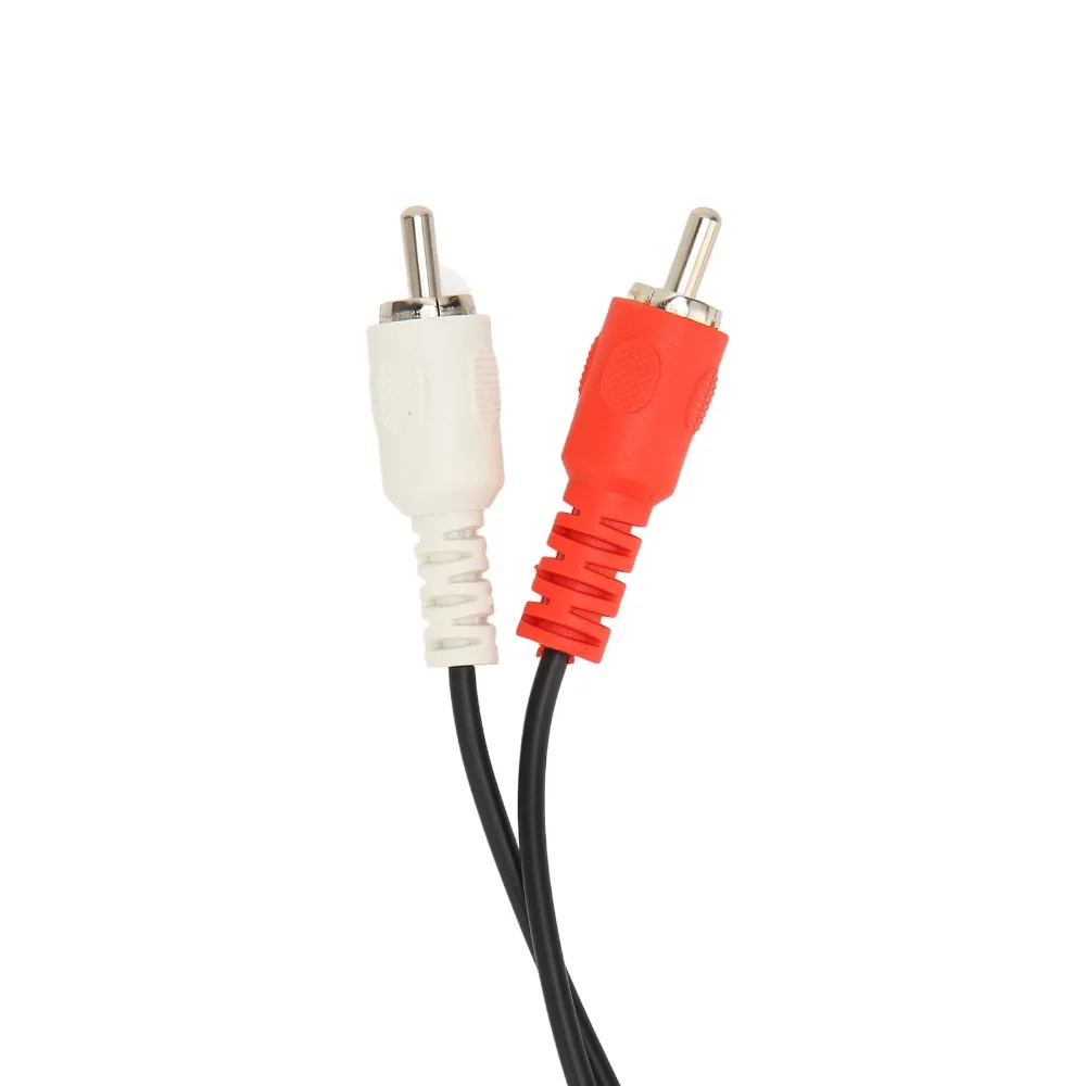 1.5m/4.9ft DIN 7 Pin Female to Dual RCA Male Cable Flexible Plug and Play Sound Adapter Cable RCA Audio Cable Home Audio Setup