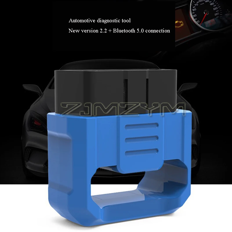 Obd Car Diagnostic Tool Fault Light Diagnosis Bluetooth Portable Multifunctional Durable Universal Automobile Fault Detector