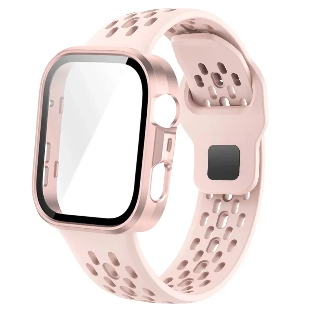 PC Case+Sports Silicone Strap for Huawei Watch Fit 3 4 Screen Protector Cover Bracelet Huawei Watch Fit 4 Pro Full Shell Correa