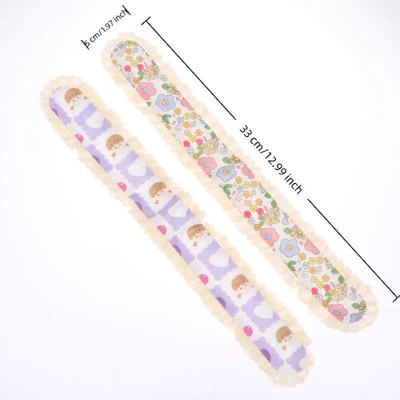 Children's Magic Hair Hoops Flower Hairband Makeup DIY Kids Accessories Stickers Bangs Paste Posts Hair Decor Crushed Style - Image 6