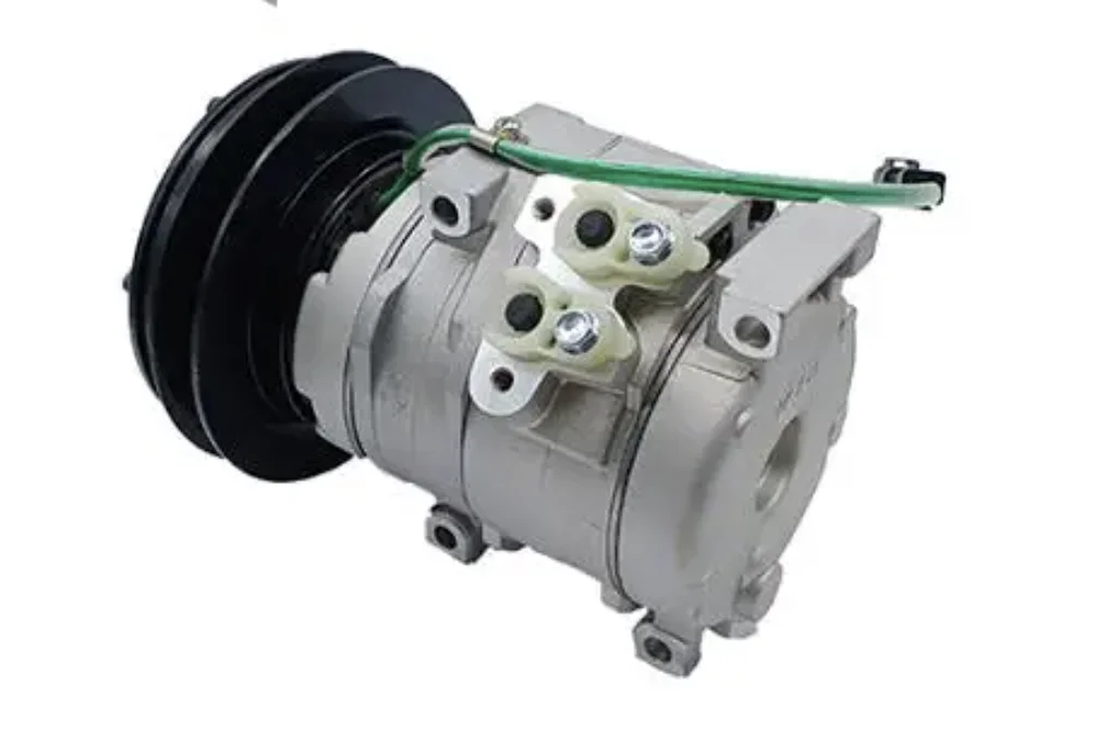 10S15C 24V 152mm Pulley Diameter Car AC Compressor for Komatsu Excavator