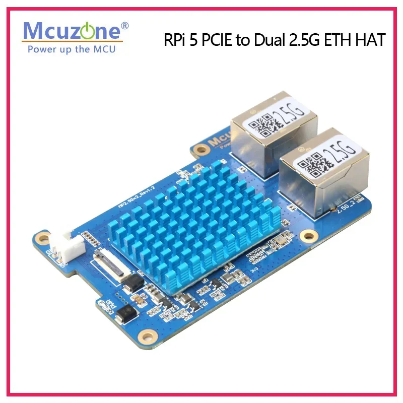 Imagem -06 - Pcie para Dual 2.5g Modelo: Mp2.5gd Pcie Pcie Rtl8125 Suporte Rpi os Openwrt e Ubuntu Rtl8125