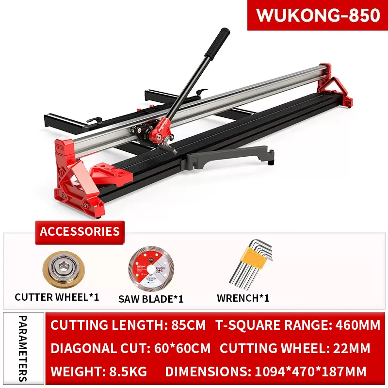 NF Cutter The Ultimate Tool for Cutting Floor Tiles—A High-Precision Manual Push-Pull Cutter Designed Specifically for Stone S