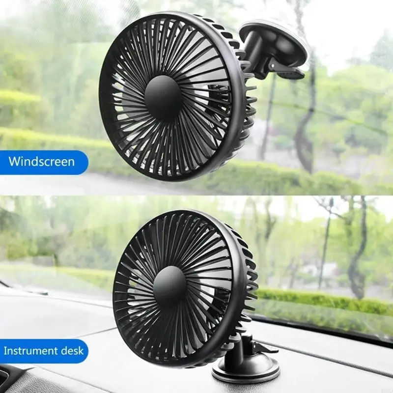 

R53D USB Desk Fan, Small But Powerful,Portable Quiet 3 Speeds Wind Desktop Cooling Fan ,360 Degree Rotating Fan
