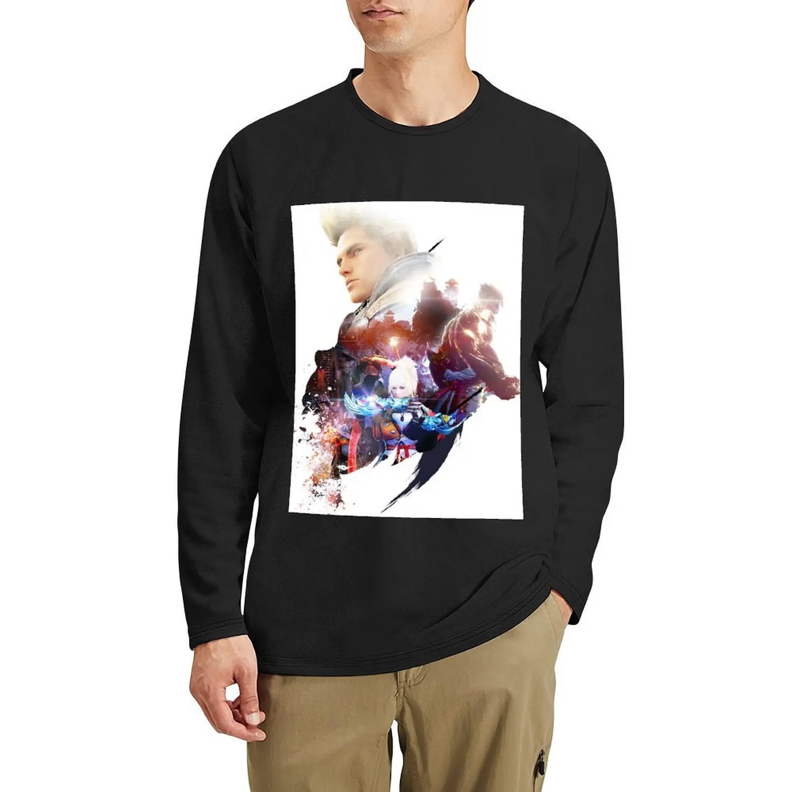 

Black Desert Online Art Long T-Shirt custom t shirt funny t shirt man clothes black t shirts fitted shirts for men