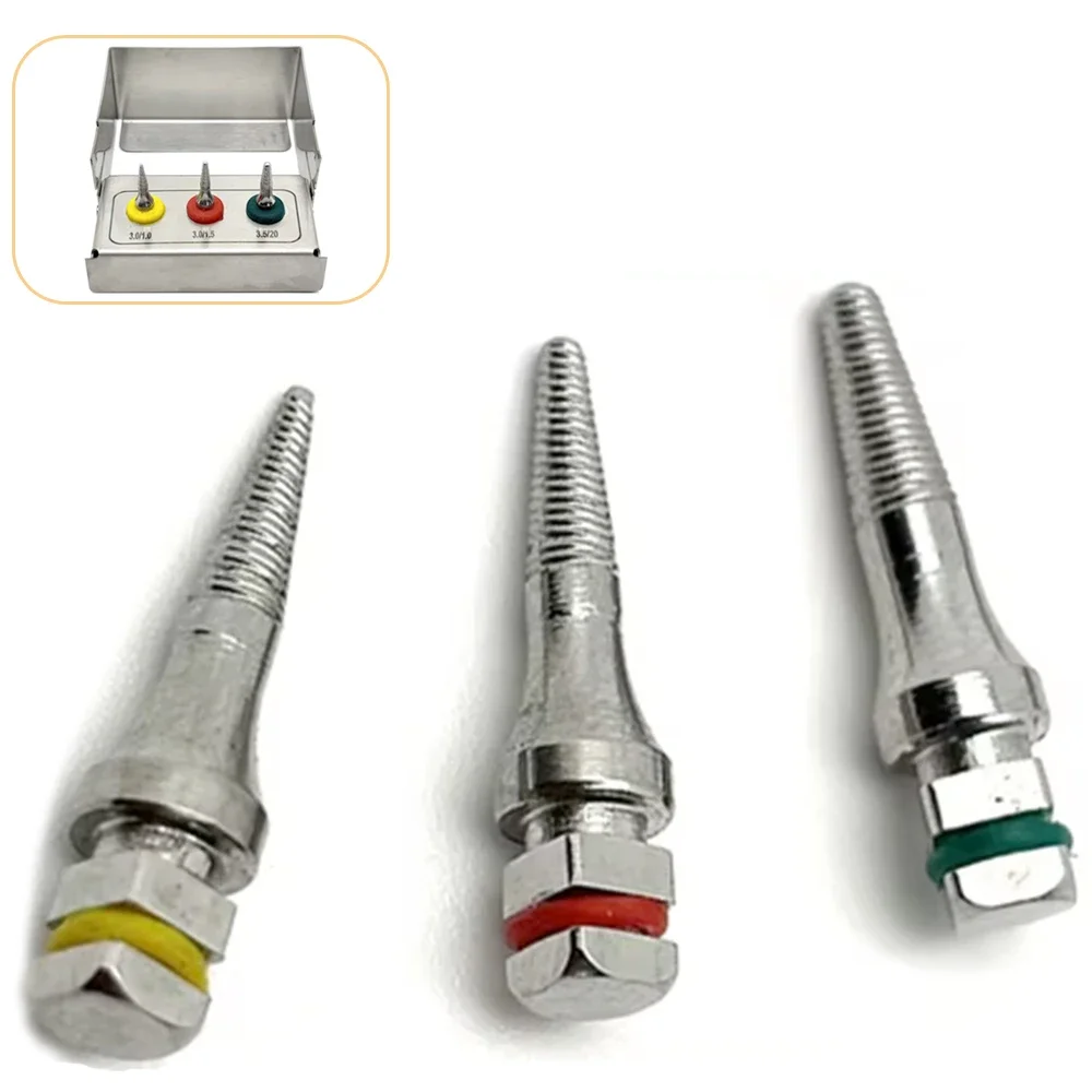 

3pcs/set Dental Bone Expander Set Broken Implants Pick Up Extractor Dental Failed Fixture Remove Tools