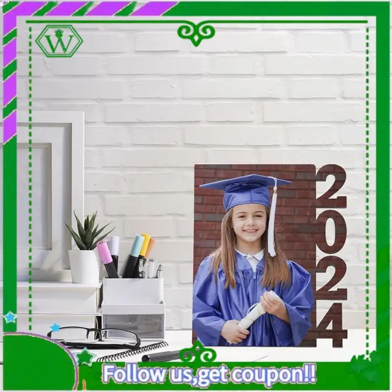 Nieuwste sublimatie fotolijst, MDF sublimatie blanco, 2024 afstuderen fotolijst voor DIY fotobord muurframe poster