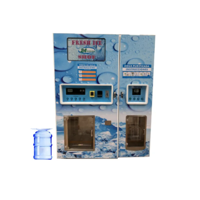 Customize Commercial Automatic Ice Bulk Maker Machine With Full Auto Bagging and Sealing Function
