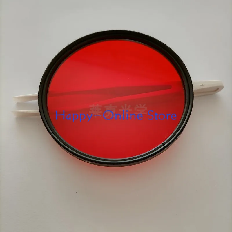 Infrared Filter 590nm Absorption Cutoff Type Orange Red Optical Glass CB590 Infrared Transmission Filter