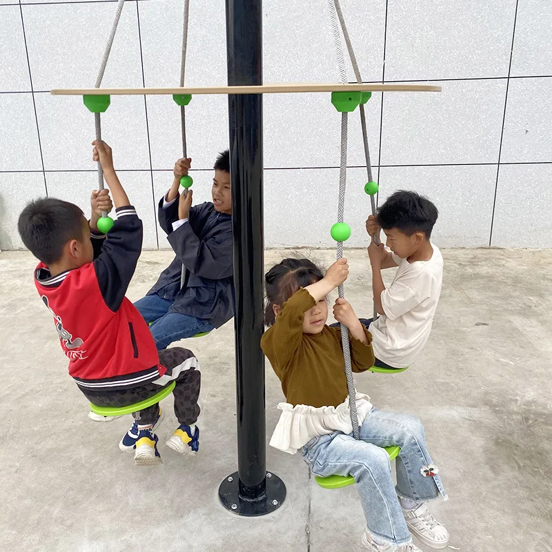 Rotary lifting swing frame Outdoor sports equipment Physical training equipment
