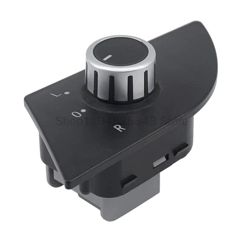 56D95956 is suitable for Volkswagen Audi car rearview mirror switch electroplating knob reversing mirror adjustment switch