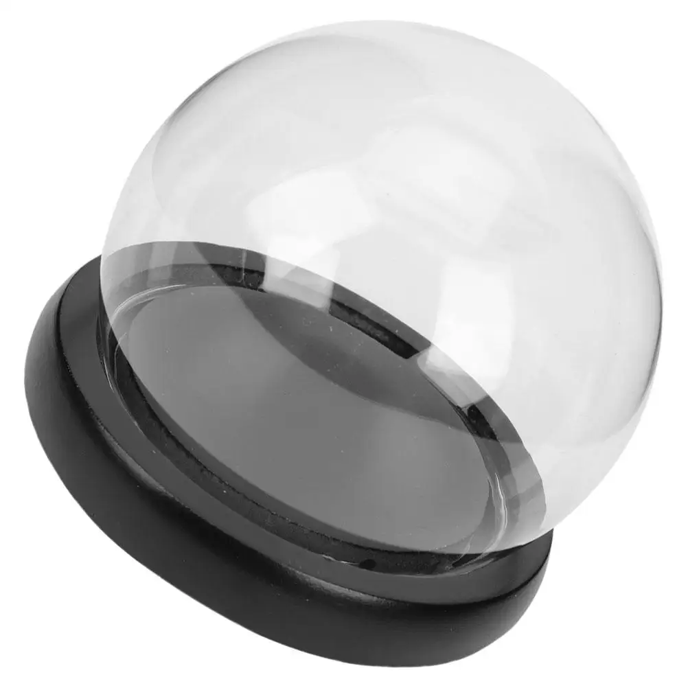 

Preserved Flower Glass Cover Eternal Display Jar Spherical Ball Dome Clear for Collectibles Round