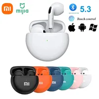 Xiaomi Pro6 True Wireless Headphone Bluetooth 5.2 Earphones TWS Gaming Stereo Noise Reduction Heavy Bass Mini In-ear Earbuds