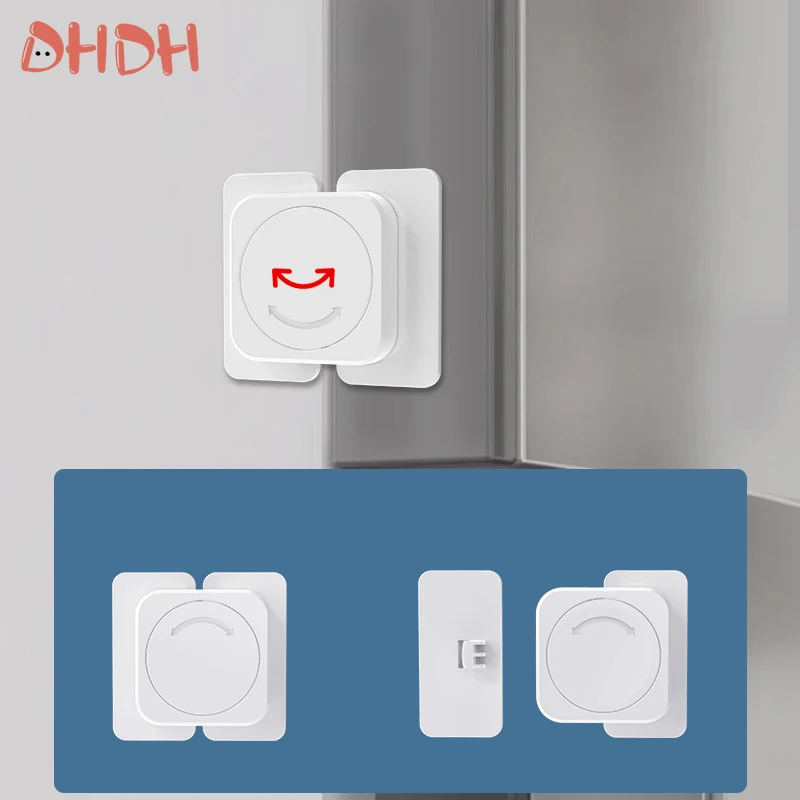 1-10 قطعة قفل أمان الطفل متعدد الوظائف لفرن خزانة الميكروويف درج خزانة الثلاجة أثاث سلامة الأطفال