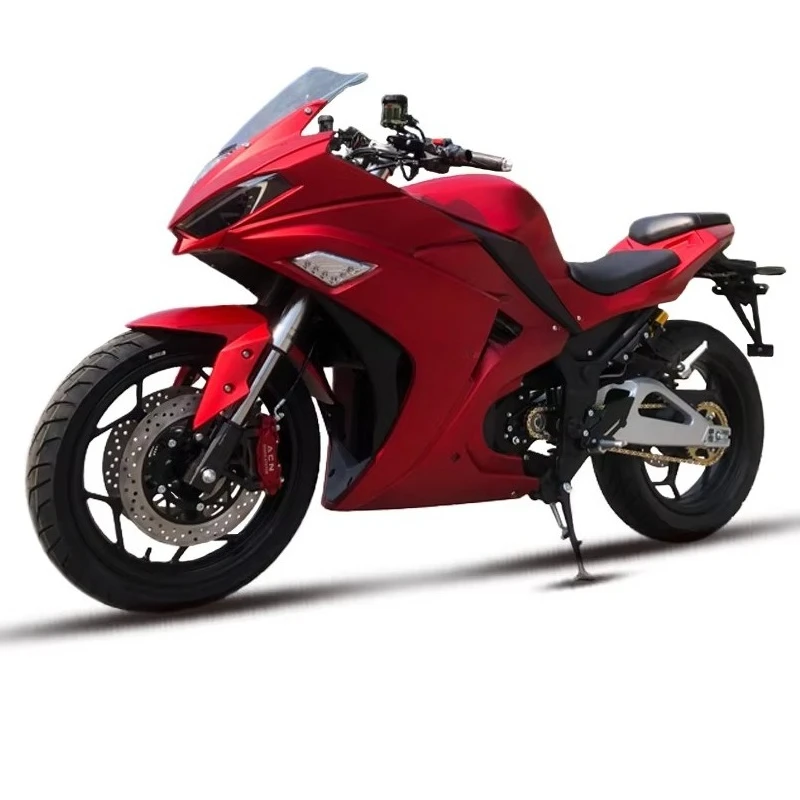 Mid-mounted Motor with Chain Stabilized Power Electric Heavy Motorcycle