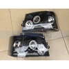 Toyota Hiace 2005-2009 용 1 쌍의 자동차 앞 범퍼 헤드 라이트 LED 헤드 라이트 전조등 헤드 램프 2