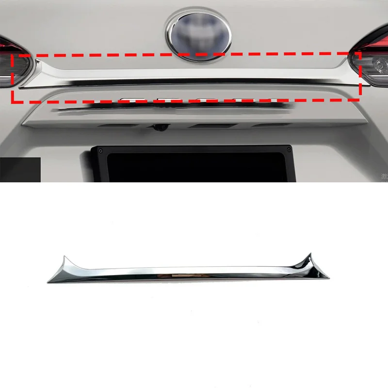 

Автомобильные аксессуары для Toyota Corolla Cross 2020-2025 ABS Chrome задняя дверь багажника крышка багажника отделка хвостовой коробка декоративная полоса