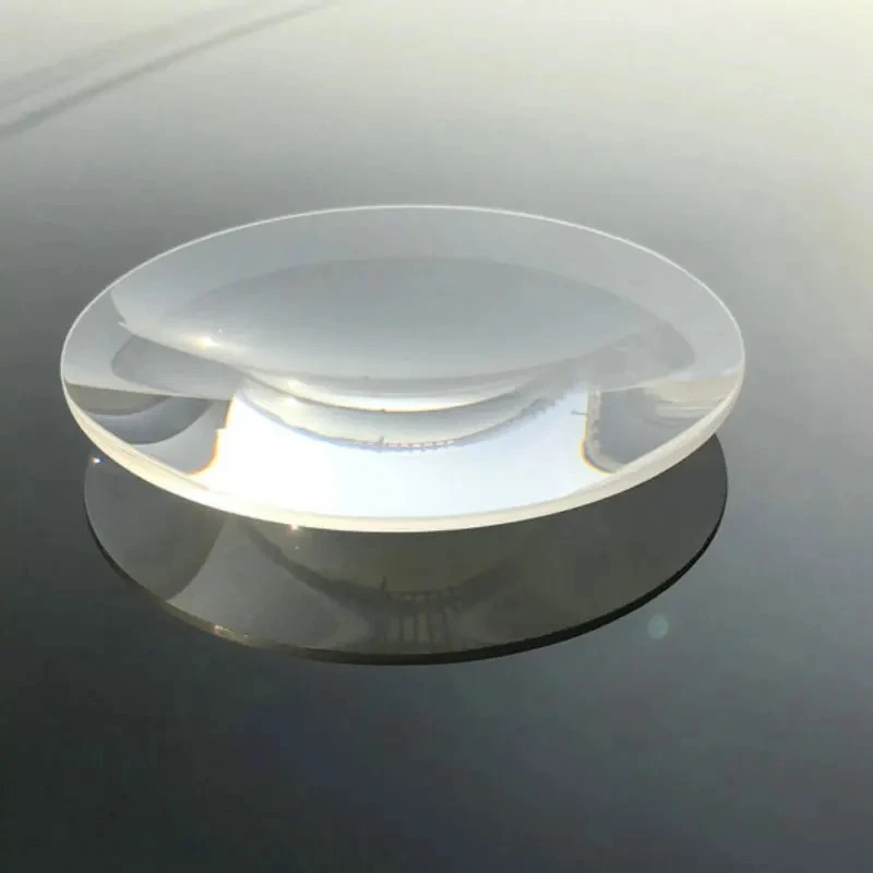 1PCS Diameter 200mm 150mm Large Plano Convex Lens Magnifier Round Glass Lenses 6X 8X for Projector Camera view 4