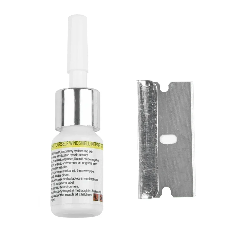 

3ml DIY Car Windshield Repair Kit Car Windshield Windscreen Window Glass Repair Resin Kit Auto Glass Tools Kit