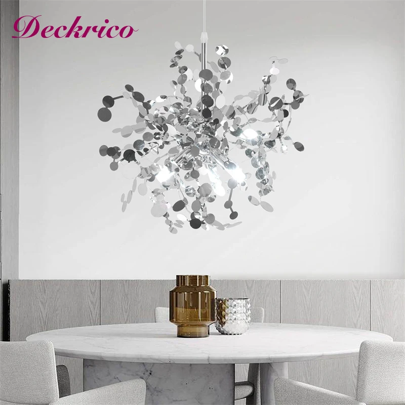 

Art Ceiling Chandelier For Dining Room Lighting Pendant Light Lustres Home Decor G9 Hanging Lamp For Bedroom Bedside Deckrico