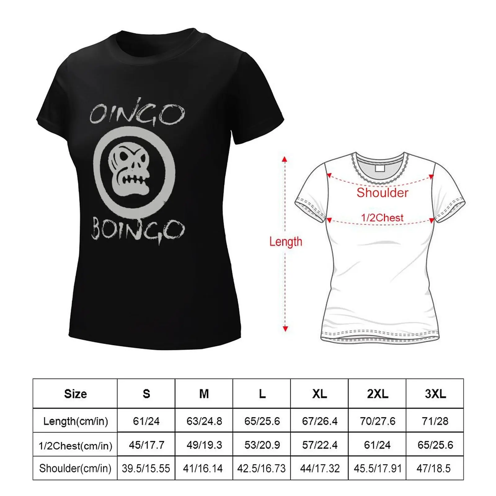 Oingo boingo racerback tričko estetická oblečení hippies oblečení vintage pláň t košile pro ženy