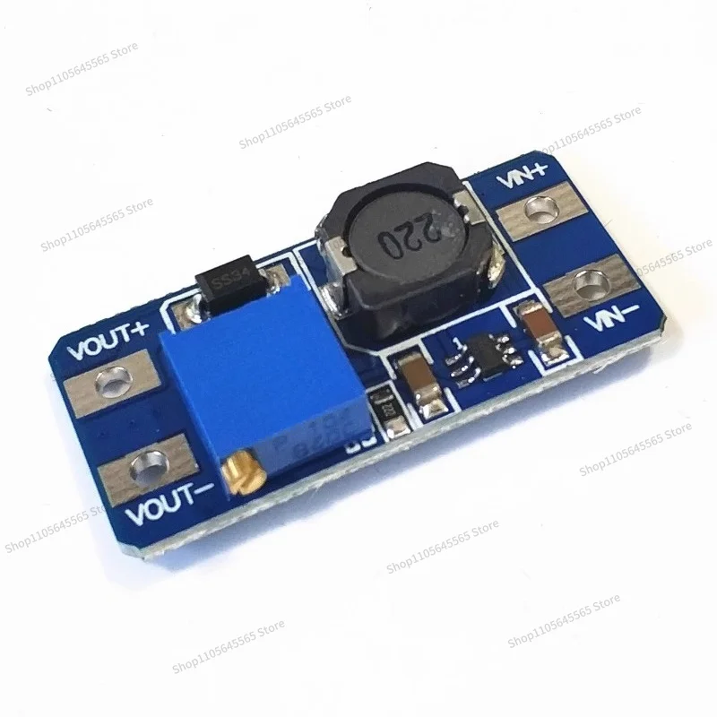 For DC-DC Boost Module 2A Boost Board Input 3V/5V To 5V/9V/12V/24V Adjustable MT3608