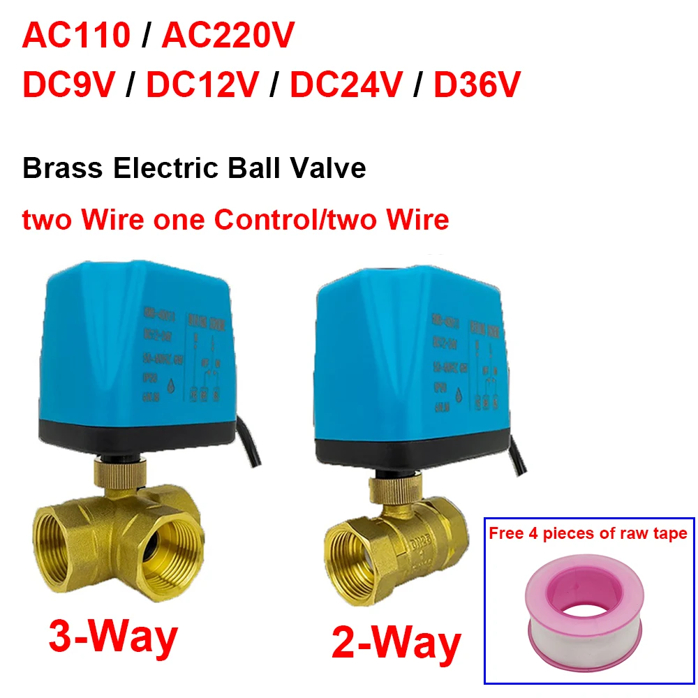 

1/2" 3/4" 1" 1.2" 1.5" normally open normally closed electric ball valve 110V/220V/9V/12V/24V/36V