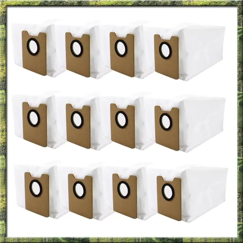 Bolsas de polvo A63P para Ecovacs Yeedi Y1 Plus, accesorios para barredora, bolsas de polvo construidas para durar y funcionar bien, 12 Uds.