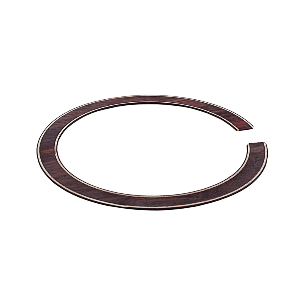 

Gxb11 Wood Guitar Sound Hole Rosette 109mm Inlay Decals Easy Apply No Damage Curved Guitar Decals Sound Hole Decal