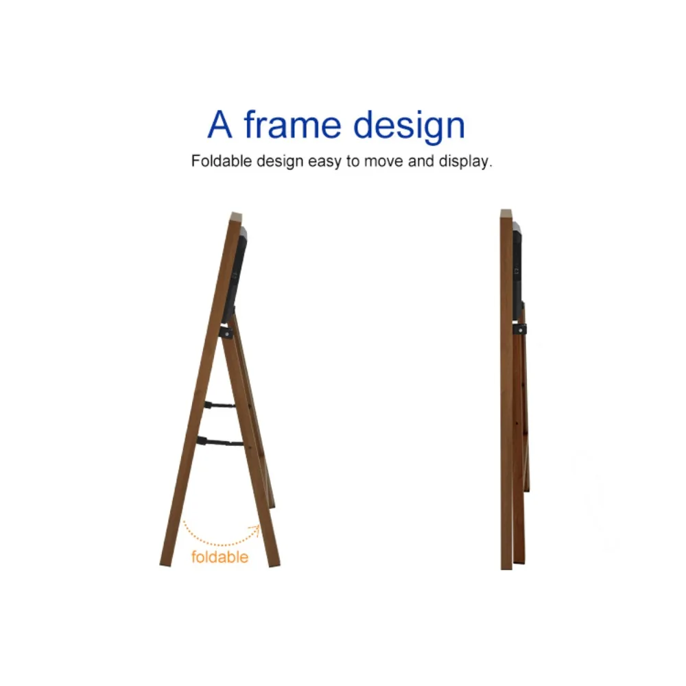 

Indoor 21.5" Digital Advertising Display Menu Board Advertising Poster Lcd Advertising Screen With Writing Board