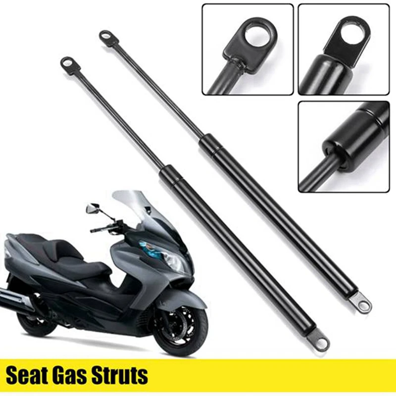 4X Motorcycle Struts Arms Lift Supports Shock Absorbers Lift Seat Strut For Suzuki Burgman 400 An 400 AN400 2007-2016