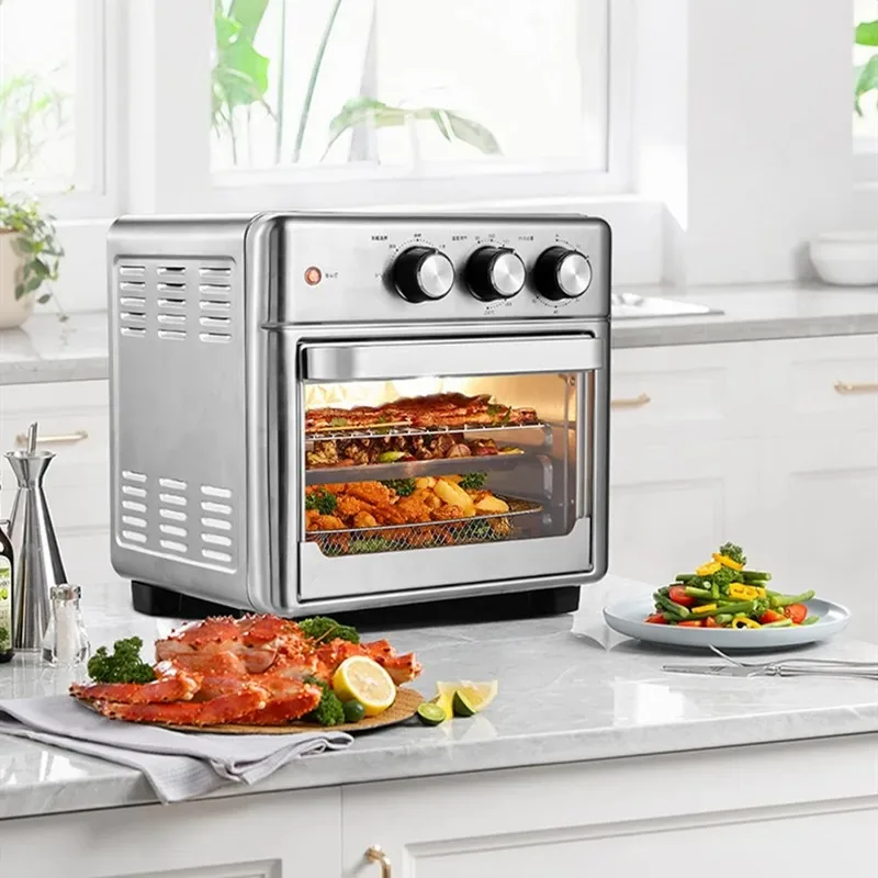

【Best Choice】15L Ultra-Large Capacity Air Fryer Easy To Clean Air Fryer Basket Party Size Air Fryer For Crispy Wings BPA-Free