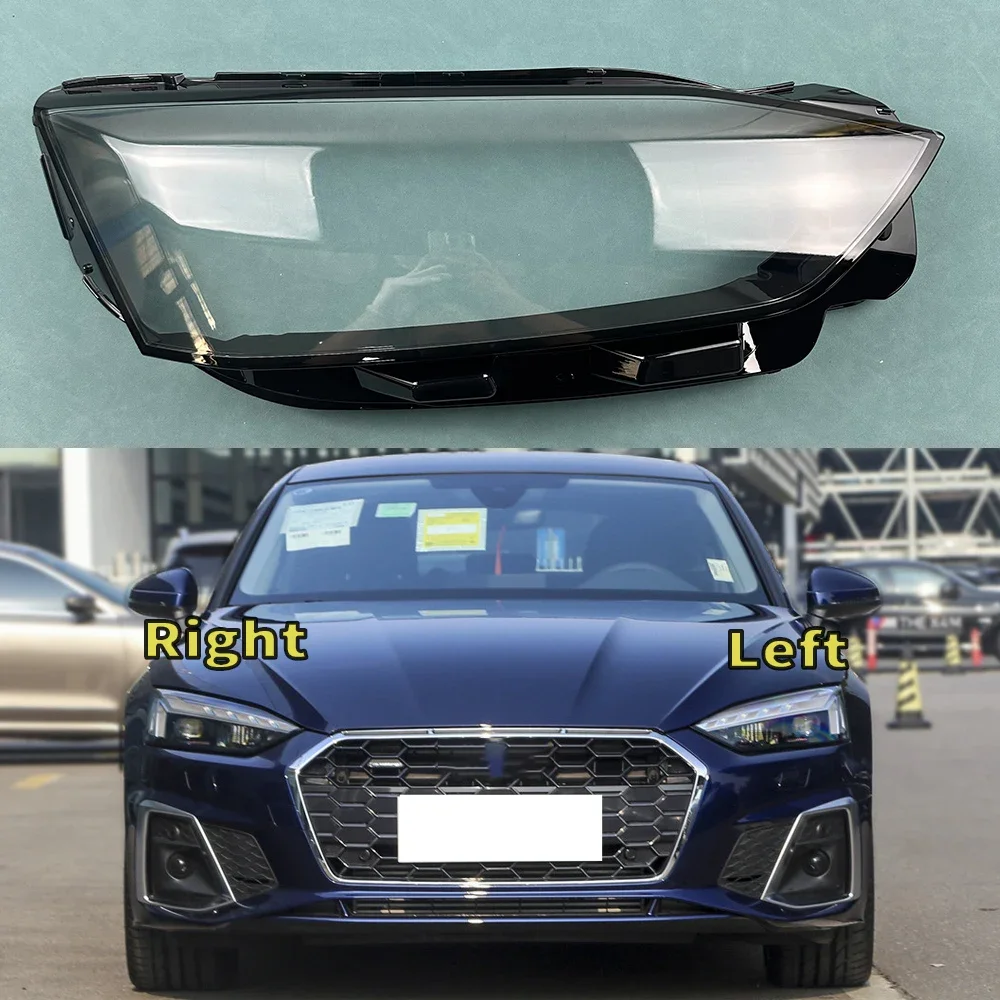 

Автозапчасти для Audi A5 S5 RS5 2021 2022 2023, корпус фары, прозрачный абажур, крышка объектива из оргстекла