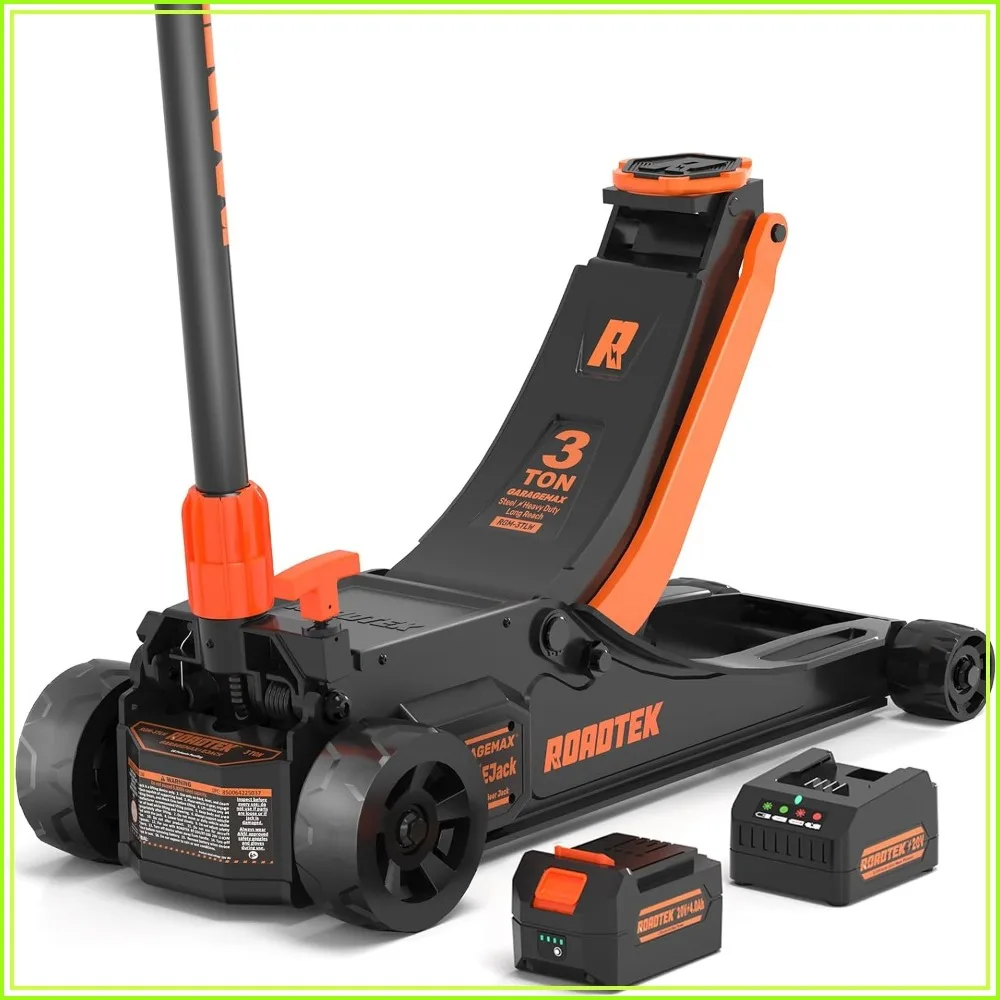 Electric Floor Jack 3 Ton Low Profile Heavy Duty Steel Car Jack