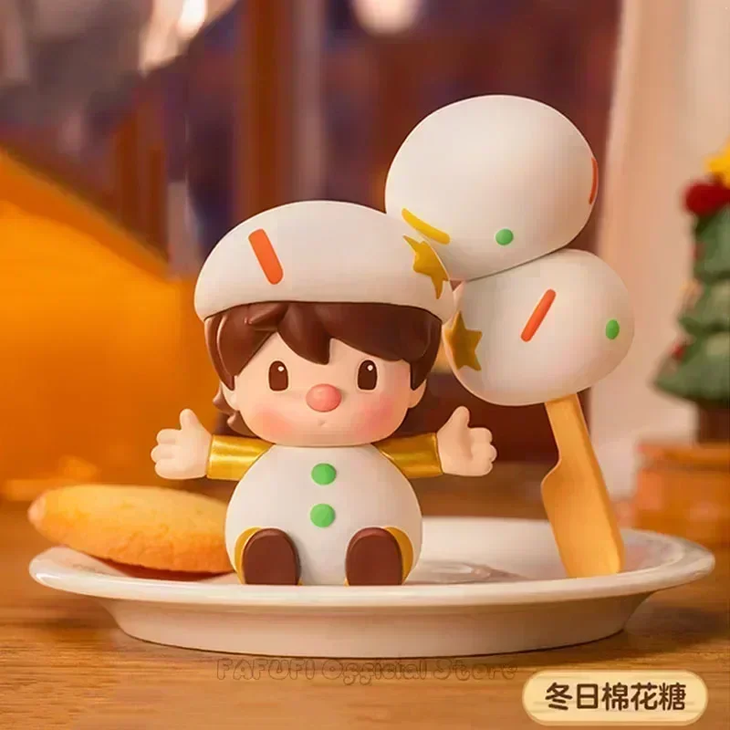 POP MART Sweet Bean Kawaii Anime Dessert Blind Box Surprise Mystery Doll Action Figure Toy for Girls