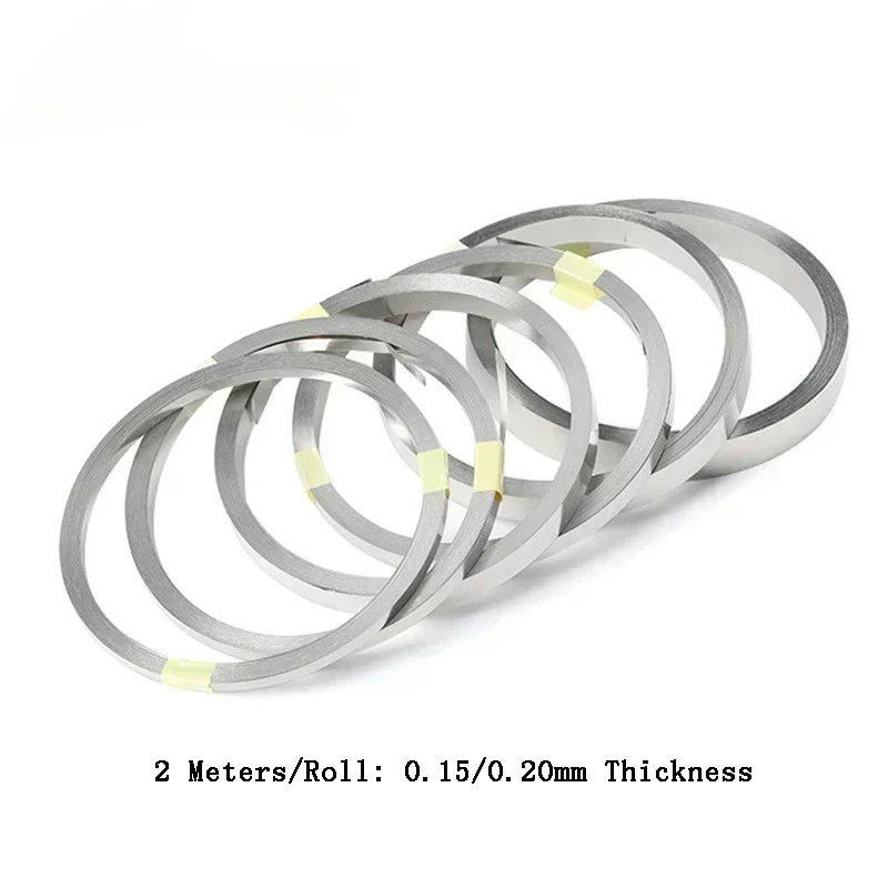 2M 0.15/0.2mm Li-ion Battery Nickel Plated Belt Strip Connector Spot Welding Machine Battery Welders 5A
