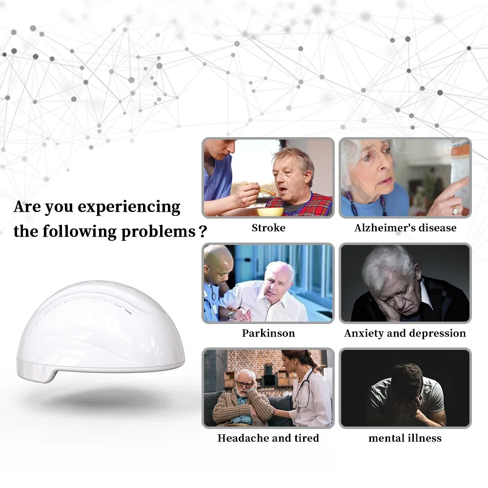 PDT Treatment Anti Depression Brain Neuro Stimulator Depression Therapy Device