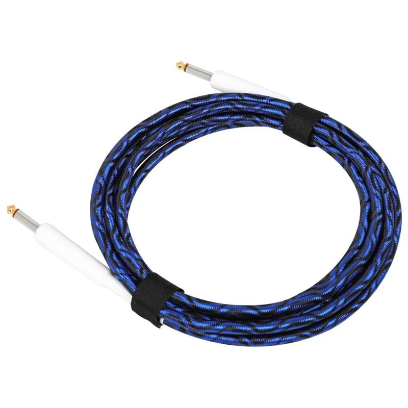Guitar Connection Cable With Double Straight Plugs For Electric Guitar Bass JOME