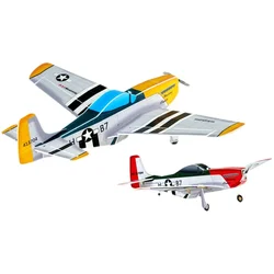 Samolot RC diy samolot stałopłat PP magiczna tablica samolot zmontowany model lotnictwa myśliwiec HEEWING Mustang P51