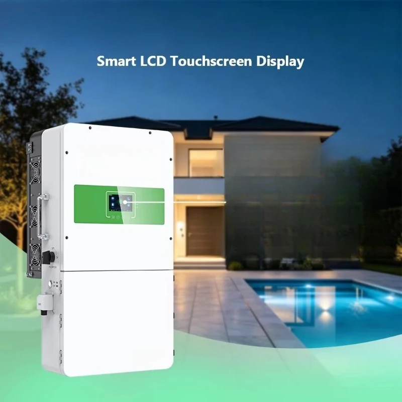 US Hybrid Inverter 12kW 10kw 8kW Three Phase Solar Inverter Hybrid UL CE Certified 99.9% Efficiency Solar Inverters