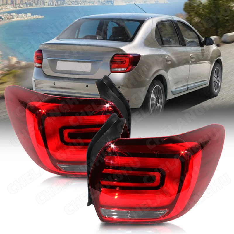 

1Pair Tail Rear Lamp light For Renault Symbol 2017 Taillight Car Accessories OEM 265550533R 265505392R