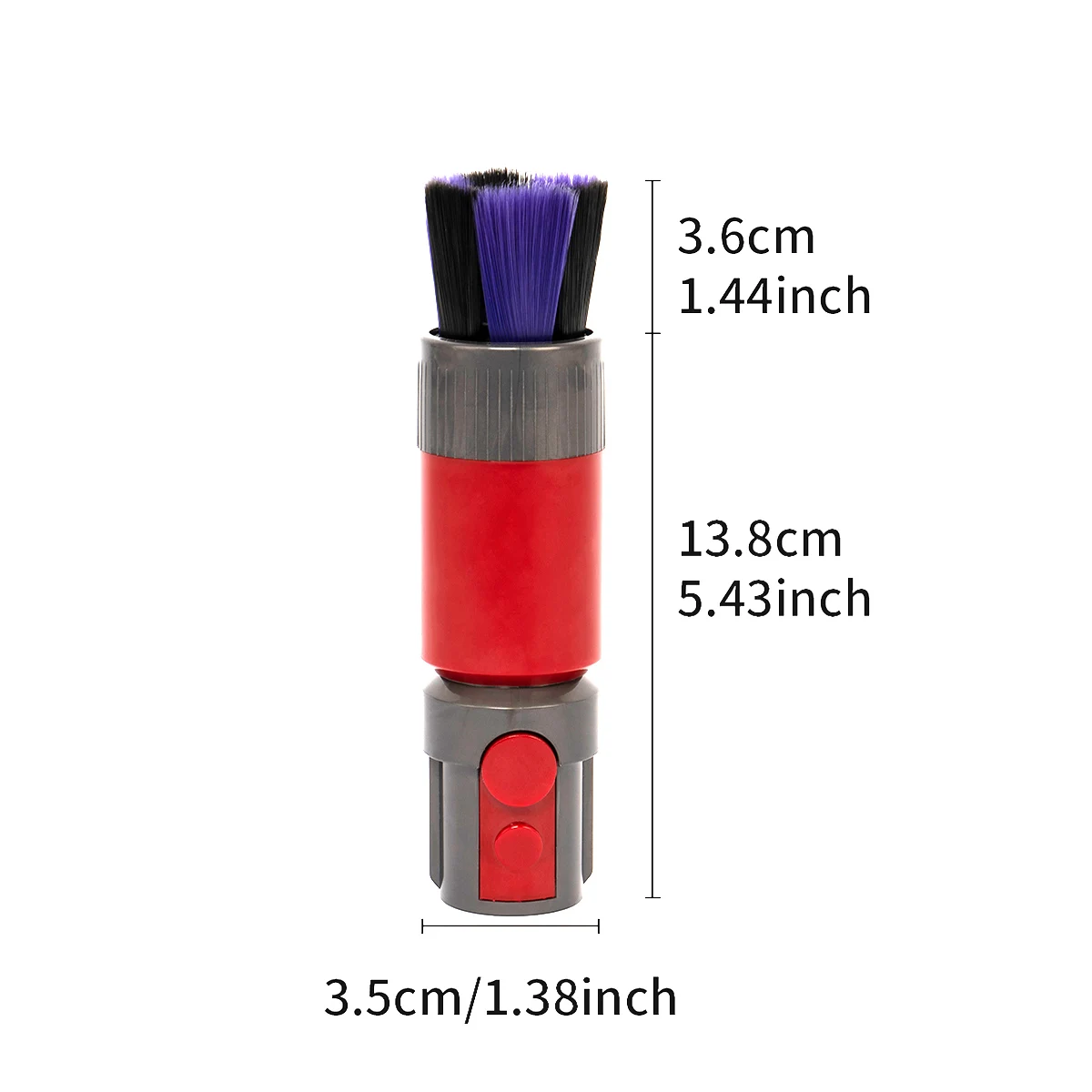 Anti scratch dust brush compatible with Dyson V7 V8 V10 V11 V12, V8 Cyclone, V15, dust collector accessories