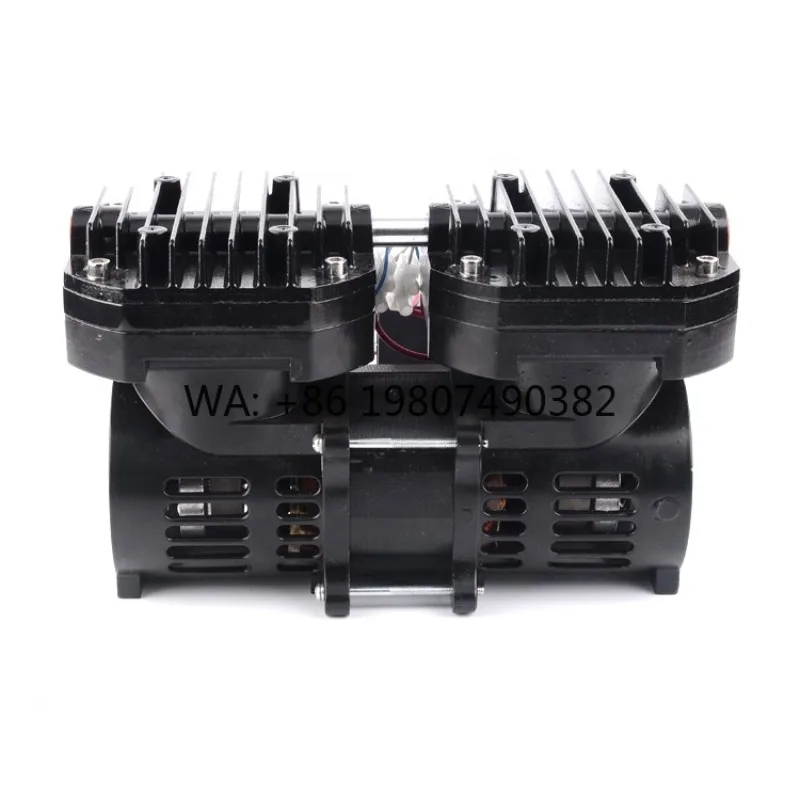 Dual Stage Silent Diaphragm Pump 110V/220V Micro AC Device for Vacuum Industrial Laboratory Usage
