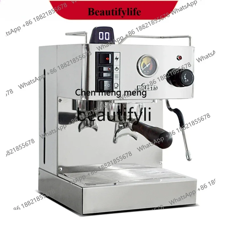 Classic household Italian semi-automatic coffee machine