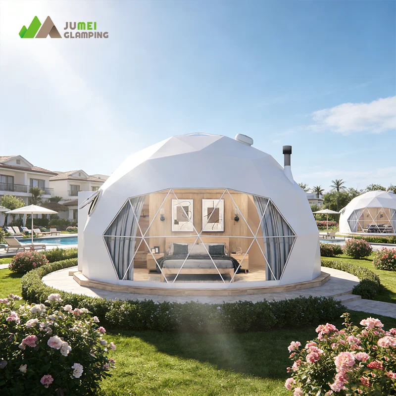 Outdoor Accommodation Hotel Tent Waterproof UV-Proof PVC Tent Luxury Accommodation Hotel Tent