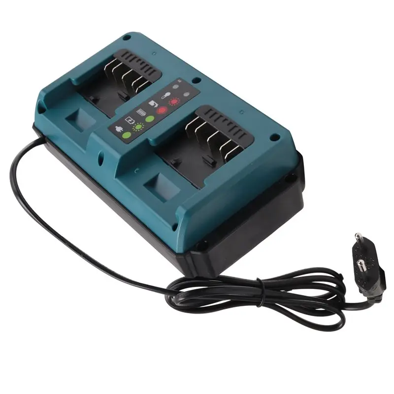 

Быстрая зарядка Li-аккумуляторов ABVJ-2 Port Li- Battery для 18V 20V GBA18V80/GBA18V40/GBA18V120, вилка EU