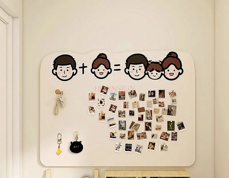 1-個のフェルトウォールステッカー、ポラロイド写真、クリエイティブな壁ディスプレイ、玄関背景、壁装飾、フェルトボード