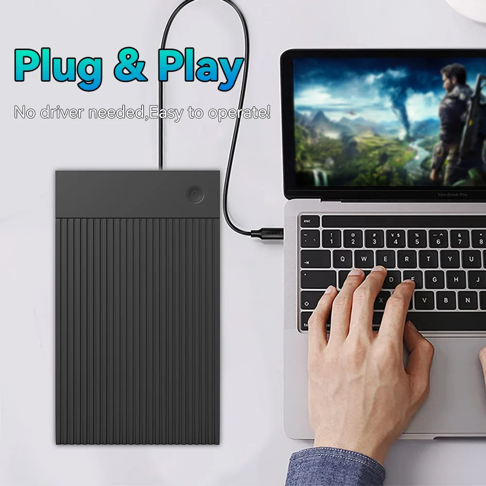 Hyper Base Mix 4TB Game Console for PS4/PS3/PS2/PS1/Switch System 3-in-1 Game HDD with 59559 AAA & 3D & Retro Games for Wins PC - view 3